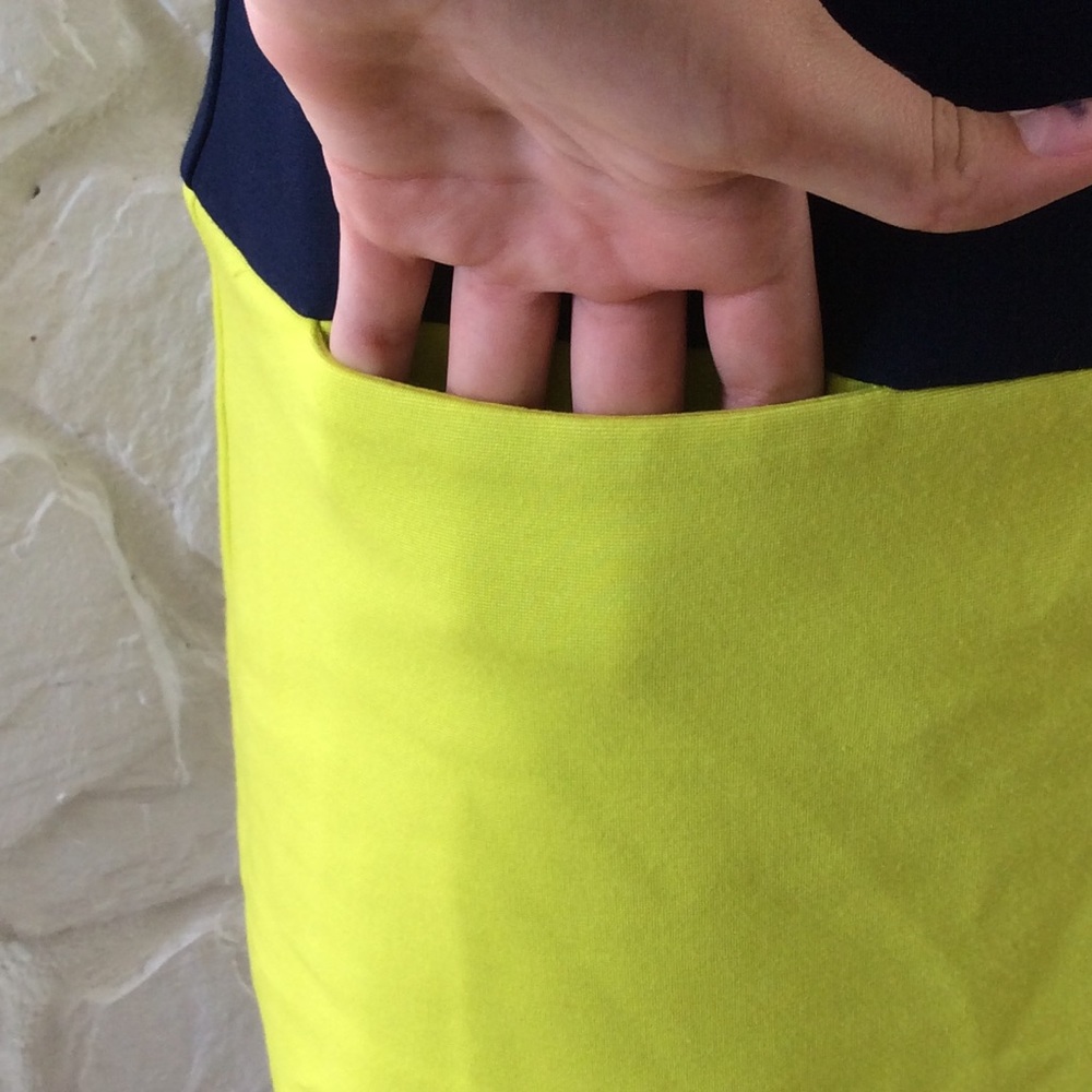 Trina Turk Color Block Mini Shift Dress - Picture 6 of 8